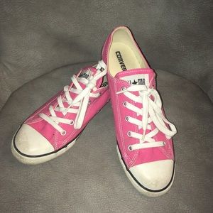 Pink Low-Rise Converse